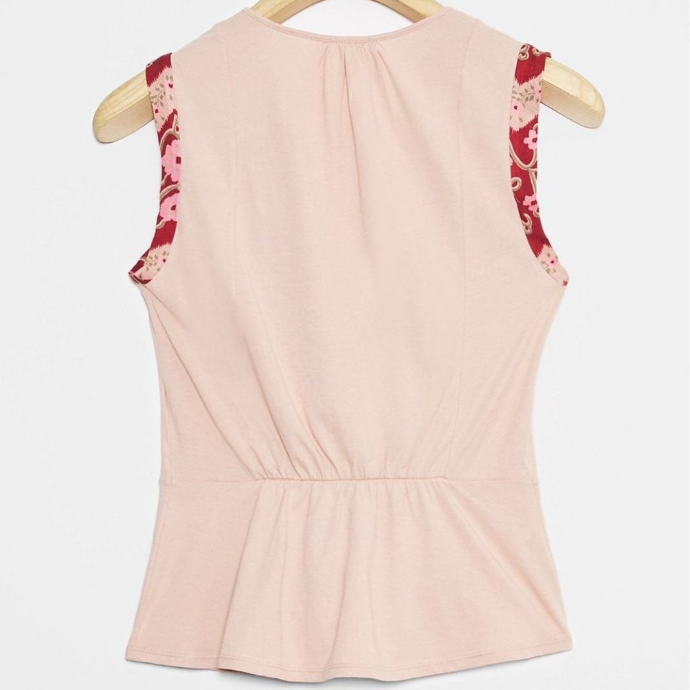 Anthropologie Nisha Surplice top - Picture 2 of 3